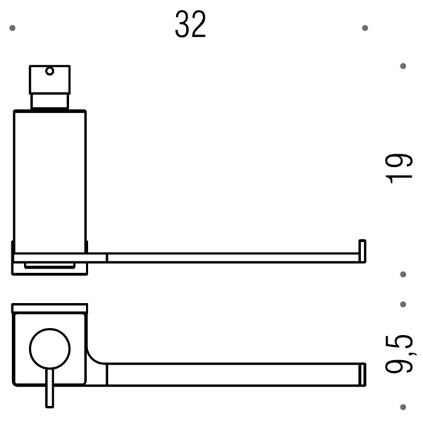 Схема (детальная фотография), хром, черные