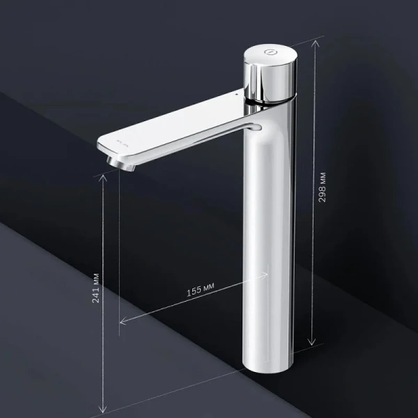 Смеситель для раковины Am.Pm X-Joy хром F85A92500 (детальная фотография), современные, hi-tech