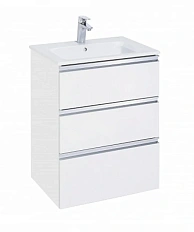 Тумба с раковиной Roca The Gap 857552806 60 см 3 выдвижных ящика
