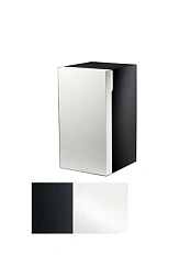 Шкафчик, петли слева, корпус:антрацит, фасад:белый Keuco Edition 300