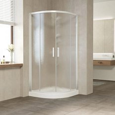 Душевой уголок профиль черный матовый стекло шиншилла Vegas-glass