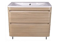 Тумба под раковину напольная Style Line Атлантика 90 см ясень перламутр