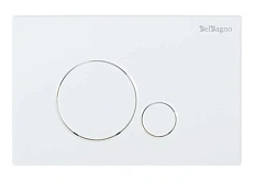 Клавиша смыва BelBagno Sfera белая