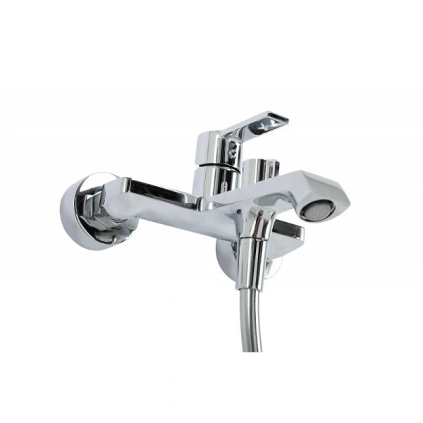 Смеситель для ванны BelBagno Aurora с ручным душем AURORA-VASM-CRM (детальная фотография), в наличии