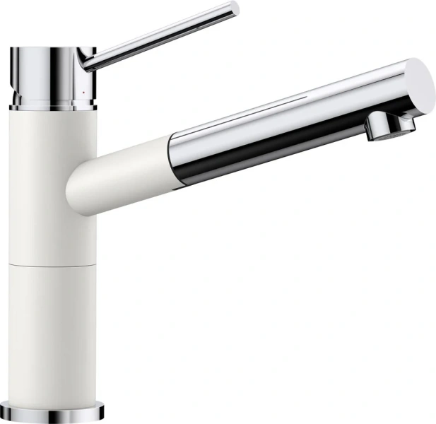 Смеситель для кухни белый Blanco Alta-S Compact 515327 (детальная фотография)