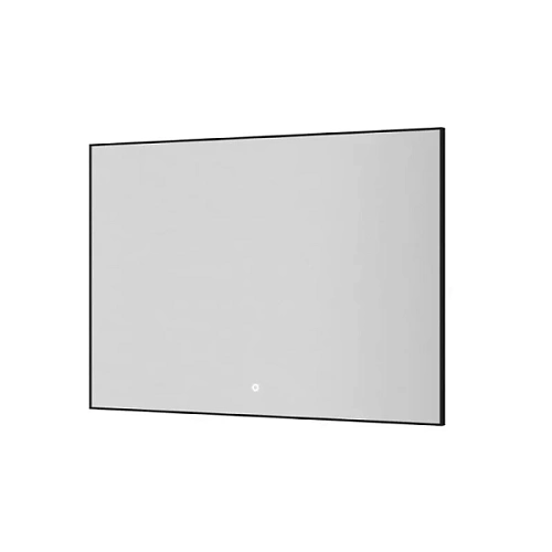 Зеркало с подсветкой Boheme 100 см черное матовое - фото 4