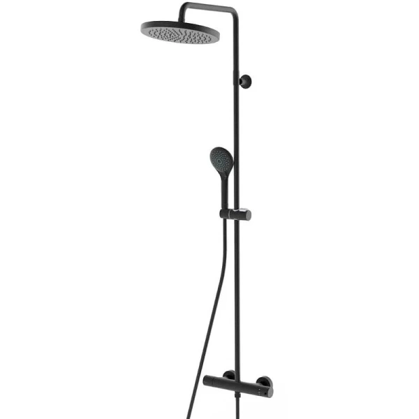 Душевая стойка Bossini Elios черная матовая L10172.073 (детальная фотография)