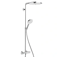 Душевая стойка Hansgrohe Raindance Select белый/хром