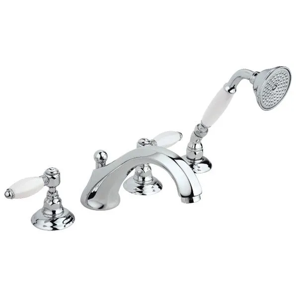 Смеситель для ванны, шлифованный хром, Nicolazzi Monterosa 1804CB31 (детальная фотография)