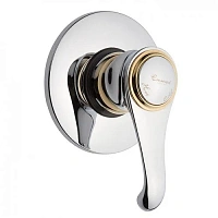 Смеситель для душа хром-золото Emmevi Tiffany