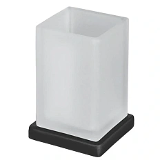 Стакан для ванной Colombo Look черный матовый