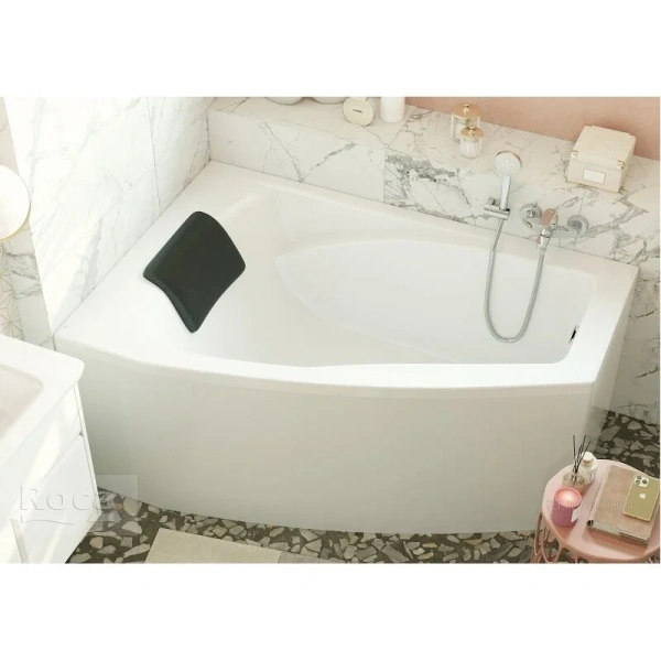 Акриловая ванна 150х100 см, левая, Roca Hall Angular ZRU9302864 (детальная фотография), белые index_1