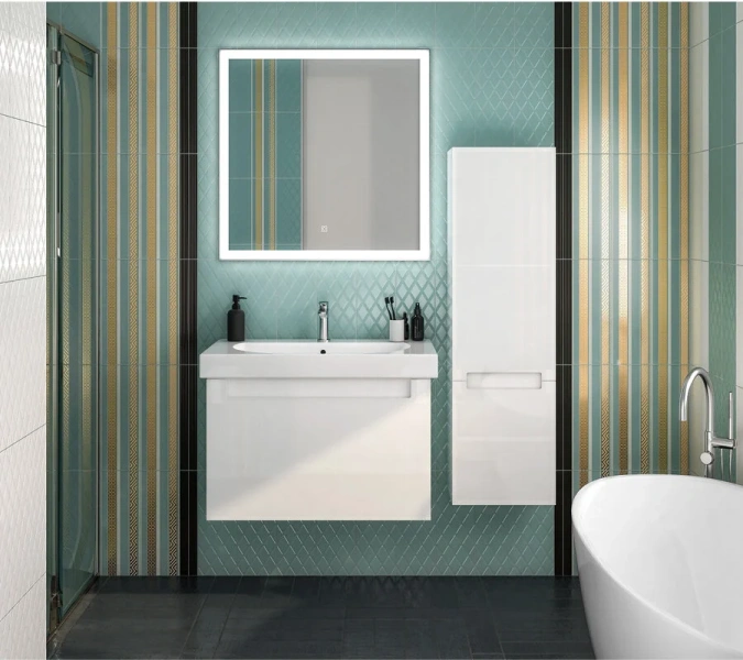 Раковина Kerama Marazzi Buongiorno 80 см с крепежом BG.wb.80 (детальная фотография), подвесные, пристенные