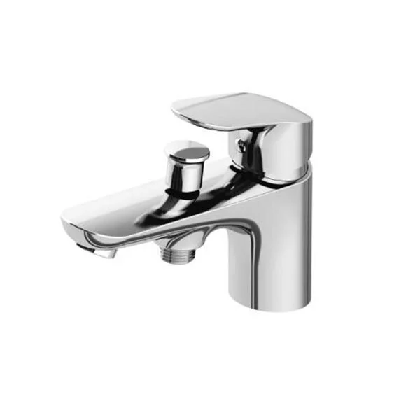 Смеситель для ванны AM.PM Like для установки на борт ванны хром F8010232 (детальная фотография), современные, hi-tech