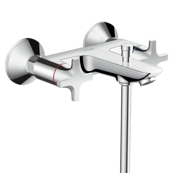 Смеситель для ванны Hansgrohe Logis Classic с 2 рукоятками 71240000 (детальная фотография)