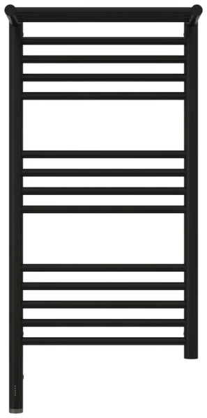 Полотенцесушитель электрический Сунержа Богема 3.0 40х80 см правый черный матовый 31-5807-8040 (детальная фотография), черный