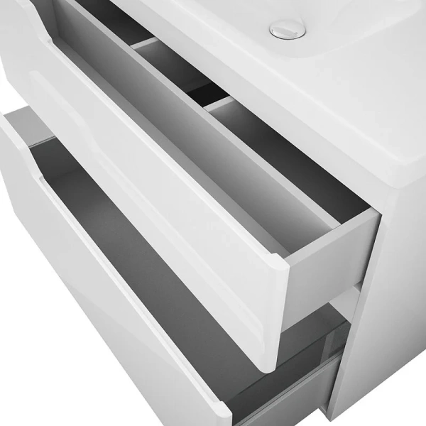 Тумба под раковину подвесная OWL 1975 Hella stor 100 см белая OW24.16.00 (детальная фотография), 100 см