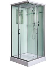 Душевая кабина WeltWasser WW500 90x90 см с крышей