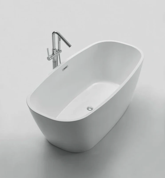 Ванна акриловая BelBagno 170x80 см отдельностоящая BB72-1700-W0 (детальная фотография), 170x80 см