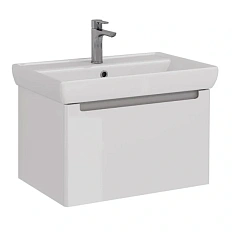 Тумба с раковиной подвесная Lemark Buno Mini LM05BM70T 70 см пристенная