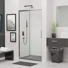 Душевая дверь в нишу RGW Leipzig Le-12 34121210 100 см раздвижная