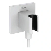 Шланговое подсоединение Hansgrohe FixFit белый матовый