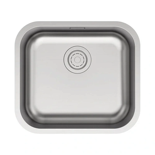 Мойка для кухни Paulmark Vello 48 см нержавеющая сталь - фото 1
