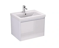 Тумба под раковину подвесная Velvex Klaufs 60 см белая