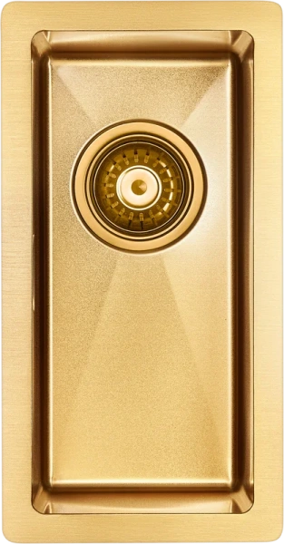 Мойка для кухни Paulmark Klein 23 см брашированное золото PM202344-BG (детальная фотография)