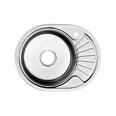 Мойка для кухни IDDIS Suno 60 см чаша слева шелк