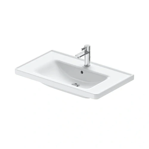 Раковина Duravit D-Neo 80 см с 1 отверстием под смеситель - фото 2