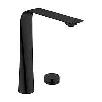 Смеситель Duravit D.1 D11110007046 для раковины высокий, электронный с питанием от батареи, черный матовый