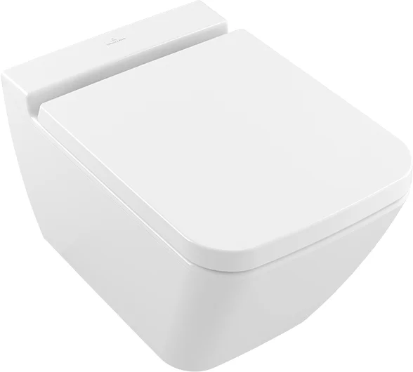 Крышка-сидение с микролифтом Villeroy & Boch Finion белая 9M88S1R1 (детальная фотография), с микролифтом index_1