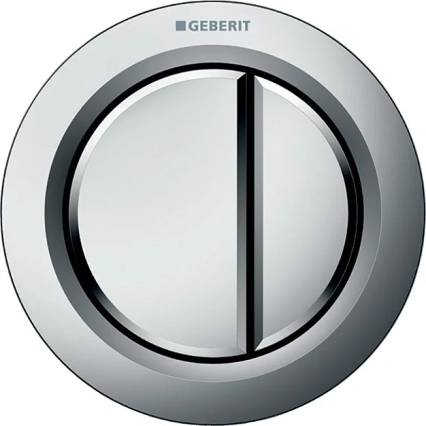 Пневмокнопка управления смывом унитаза, цвет матовый хром, Geberit 116.050.46.1 (детальная фотография)