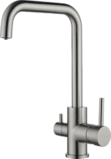 Смеситель для кухни Paulmark Logas никель