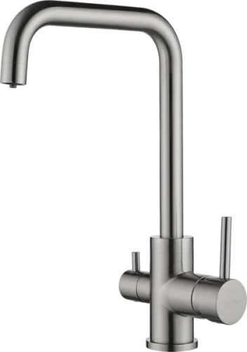 Смеситель для кухни Paulmark Logas никель - фото 11