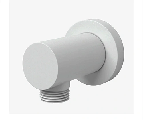 Подключение для душевого шланга WasserKRAFT белый - фото 4