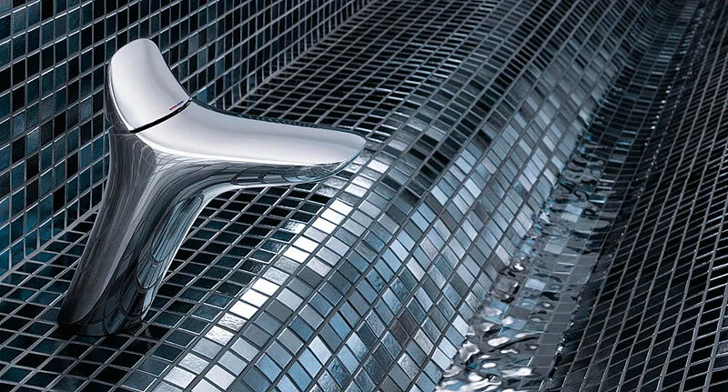 Смеситель для раковины Kludi Ambienta хром 530260575 (детальная фотография), современные, hi-tech