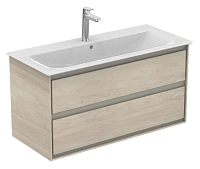 Тумба под раковину подвесная Ideal Standard Connect Air 100 см светло-коричневая 