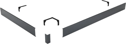 Экран для душевого поддона RGW N/ST-21 G 100x70 см графит - фото 2