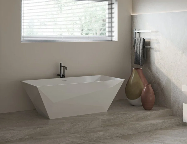 Ванна из искусственного камня Belux Триумф Тр-1700, 4810924269041, 170 x 80 см, белый (детальная фотография), без гидромассажа