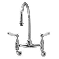 Смеситель для кухни, 2 отверстия, светлое золото, Devon&Devon Heritage