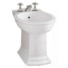 Биде напольное Devon & Devon Westminster с тремя отверстиями под смеситель