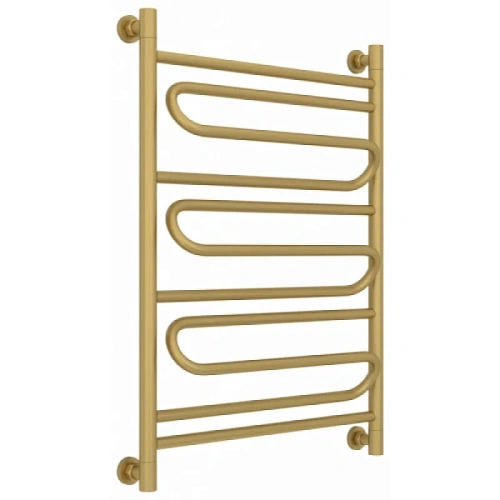 Полотенцесушитель водяной Сунержа Элегия+ 60х80 см матовое золото - фото 11