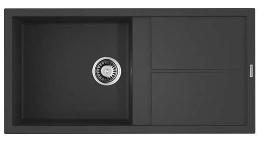 Мойка для кухни Omoikiri Sumi 100-BL 100 см черная 4993654 (детальная фотография)