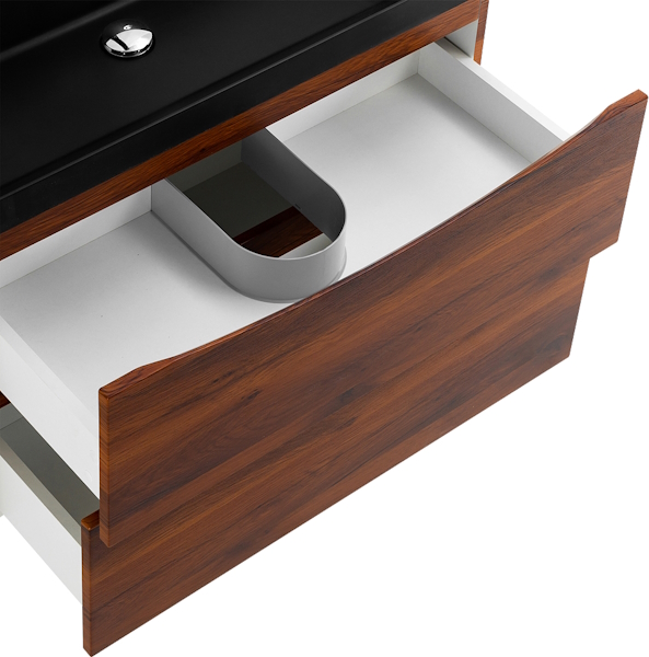 Тумба под раковину подвесная BelBagno Marino 80 см Rovere Cillegio MARINO-800-2C-SO-RC-P (детальная фотография), под дерево