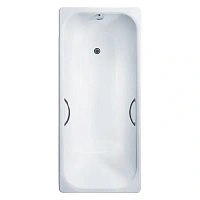 Ванна чугунная Delice Aurora 150x70 с отверстиями под ручки