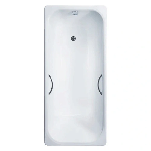 Ванна чугунная Delice Aurora 150x70 с отверстиями под ручки - фото 1