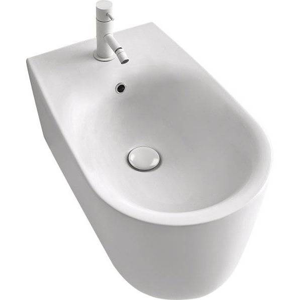 Биде подвесное Kerasan Nolita белое матовое 532530*1 (детальная фотография)