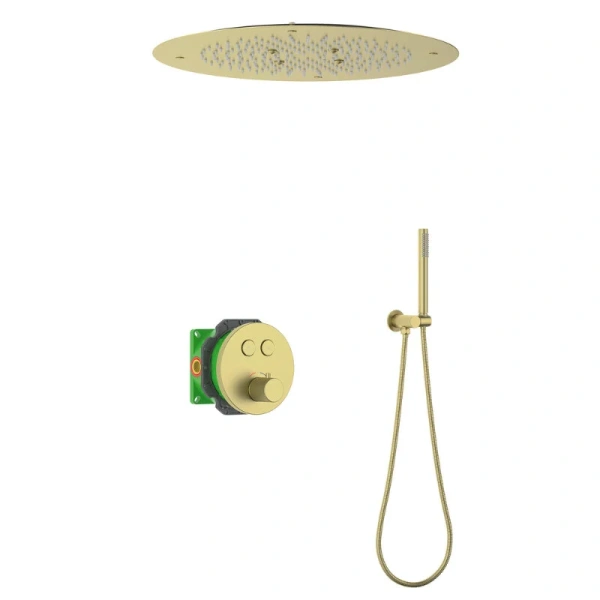 Душевой комплект Timo Saona золото матовое SX-2370/17SM (детальная фотография)